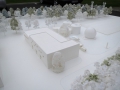 Maquette blanche d architecture